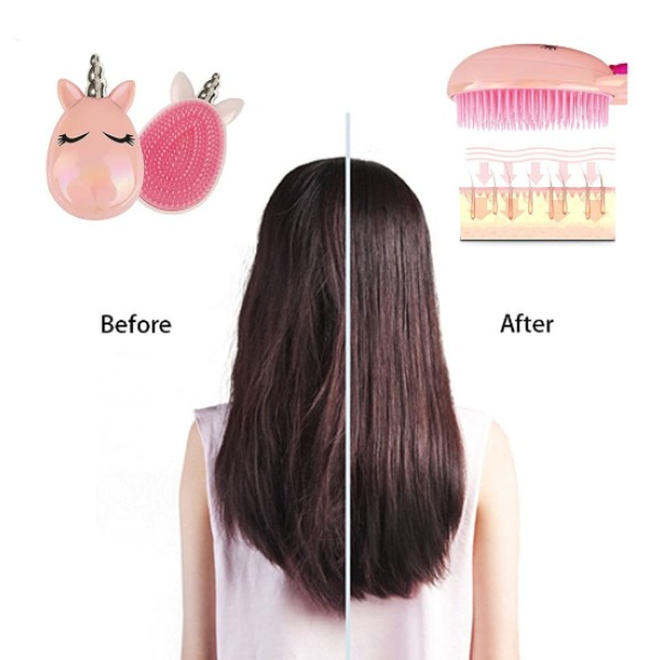 Hair Comb Manufacturer - Factory Wholesale Free Sample Girl Shiny Lovely Unicorns