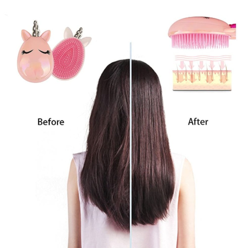 Hair Comb Manufacturer - Factory Wholesale Free Sample Girl Shiny Lovely Unicorns
