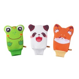 Bath Scrubber Towel Manufacturer - New Cartoon Kids Thickened Sand Exfoliating Mitt