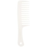 Hair Comb Manufacturer - Custom Logo Black Wide Tooth Detangling Barber Comb