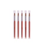 Acrylic Nail Brush Manufacturer - 1PC Redwood Handle 100% Kolinsky Sable Round