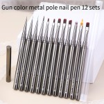 Nail Art Brush Set Manufacturer - Salon Professional Nylon Flower Drawing Pen Kit