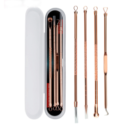 Blackhead Remover Kit Manufacturer - Facial Cleaning Acne Needle Set with Plastic Box