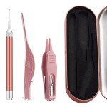 Ear Wax Removal Kit Manufacturer - 3-Piece Tool with LED Flashlight Nose Cleaner