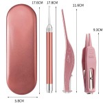 Ear Wax Removal Kit Manufacturer - 3-Piece Tool with LED Flashlight Nose Cleaner