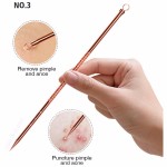 Blackhead Remover Kit Manufacturer - Facial Cleaning Acne Needle Set with Plastic Box