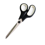 Scissors Manufacturer - 8" Non-Stick Stainless Steel Comfort Soft Grip All-Purpose