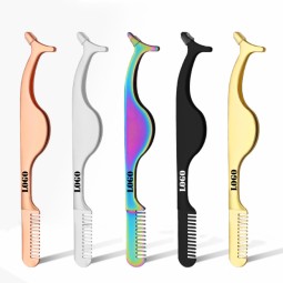 Eyelash Tweezers Manufacturer - Private Label Stainless Steel False Eyelash Extension