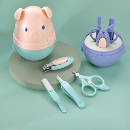 Baby Nail Care Set Manufacturer - 4PCS Newborn Animal Nail File Trimmer Scissors