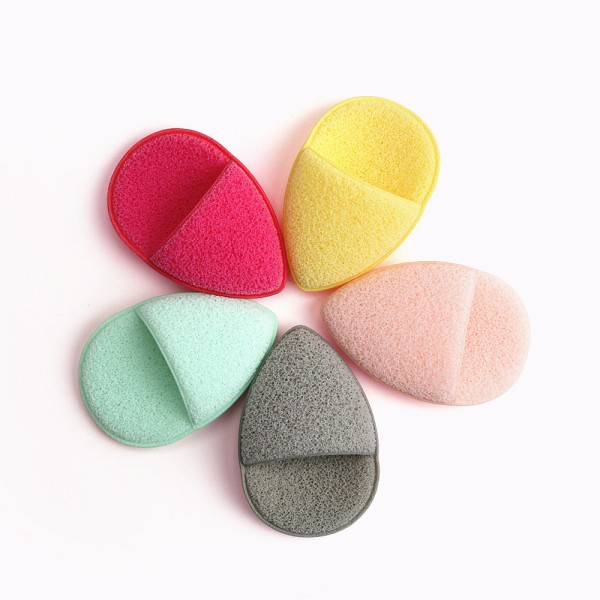 Facial Sponge Manufacturer - Waterdrop Cleansing Puff Wet Dry Makeup Remover