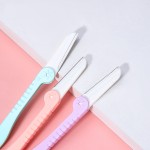 Eyebrow Razor Manufacturer - Portable Folding Safety Cover Facial Hair Trimmer