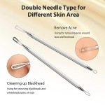Blackhead Remover Kit Manufacturer - 8pcs Acne Removal Tools with Leather Bag