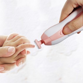 Baby Nail Clipper Manufacturer - Safe LED Light Electrical Trimmer for Newborn