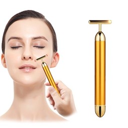 Gold Facial Massager - Vibration Beauty Stick Factory