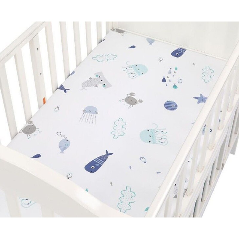 Crib Sheets - Cotton Fitted Bedding