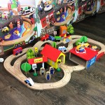 Wooden Train Set - 69pc DIY Track