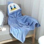 Baby Hooded Towel - Cartoon Beach Towel