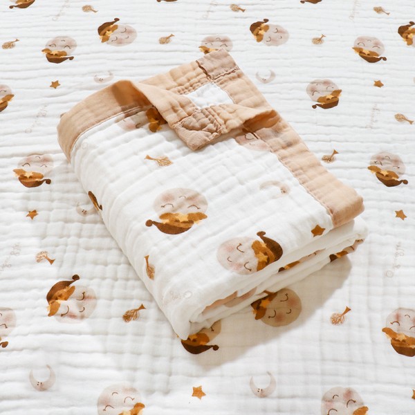 Muslin Swaddle Blanket - 100% Cotton Soft