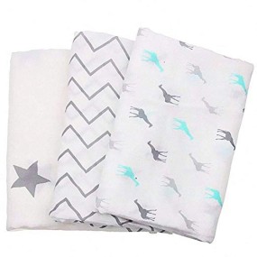 Muslin Swaddle Blanket - 100% Cotton Quilt