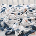 Baby Bath Towel - 4 Layers Bamboo Cotton