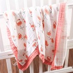 Baby Bath Towel - 4 Layers Bamboo Cotton