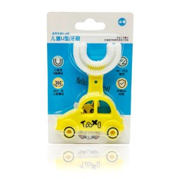 U-Shaped Toothbrush - Car Design for Kids