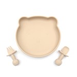 Silicone Dinner Plate - Compartmentalized Design