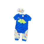 Baby Clothing Set - 3 Piece Cotton Jumpsuit