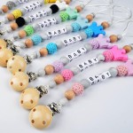 Pacifier Chain Clip - Custom Silicone