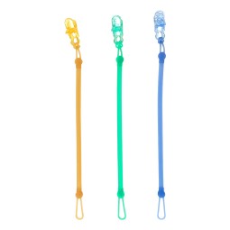 Pacifier Clip - Silicone Dummy Holder