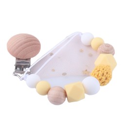 Pacifier Holder Clip - Colorful Silicone