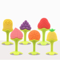 Baby Teether Toy - Fruit Shape Design