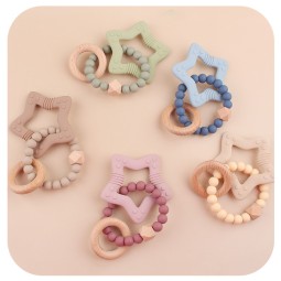 Baby Teething Toy - Cartoon Stars