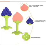 Baby Teether Toy - BPA Free Animal Fruit