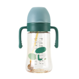 Straw Training Cup - Dust Proof Flip Top