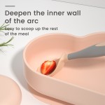 Suction Baby Plate - Divided Non Slip Design