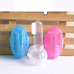 Baby Teething Toothbrush - Soft Silicone Clean