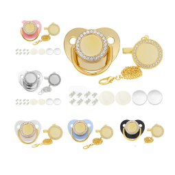 Custom Pacifier - Sublimation Bling OEM Manufacturer