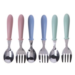 Baby Learning Utensils - Stainless Steel OEM