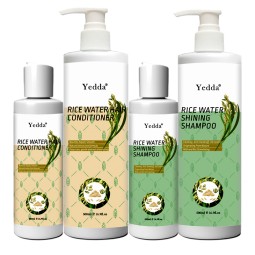 Organic Rice Shampoo - Strengthens Nourishes