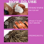 Hair Braiding Spray - Sulfate Free Straightening