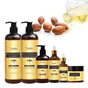 Argan Oil Hair Care Set - OEM Organic Shampoo Conditioner Manufacturer