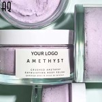 Face Body Scrub Manufacturer - OEM Private Label Natural Amethyst Deep Cleansing Exfoliating 100g