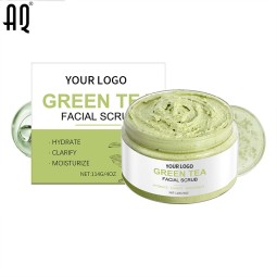 Green Tea Scrub Manufacturer - OEM Private Label Deep Cleansing Exfoliating for Face Body