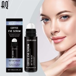 Eye Serum Roll-On Manufacturer - Private Label Coffee Anti-Wrinkle for Dark Circles Removal Skin Tightening 10ml