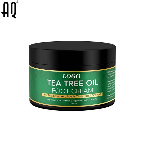 Foot Cream Manufacturer - Wholesale Private Label Aloe Vera Vitamin E Tea Tree Oil Moisturizing 57g