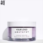 Face Body Scrub Manufacturer - OEM Private Label Natural Amethyst Deep Cleansing Exfoliating 100g