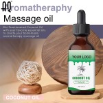 Coconut Essential Oil Manufacturer - Organic 100% 60ml Pure Premium Quality Aromatherapy Massage for Body Face Hair