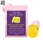 Cleansing Pads Manufacturer - Customized Facial Exfoliation Whitening Turmeric Kojic Acid 40 Tablets Pads