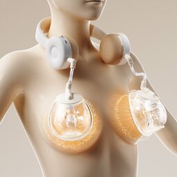 Wearable Breast Pump Manufacturer - Pioneer Neck-hanging Hands Free W2 Electric